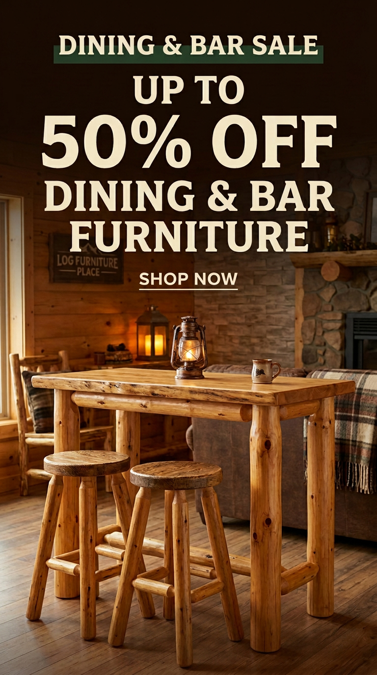 Up to 50% Off Dining & Bar Furniture