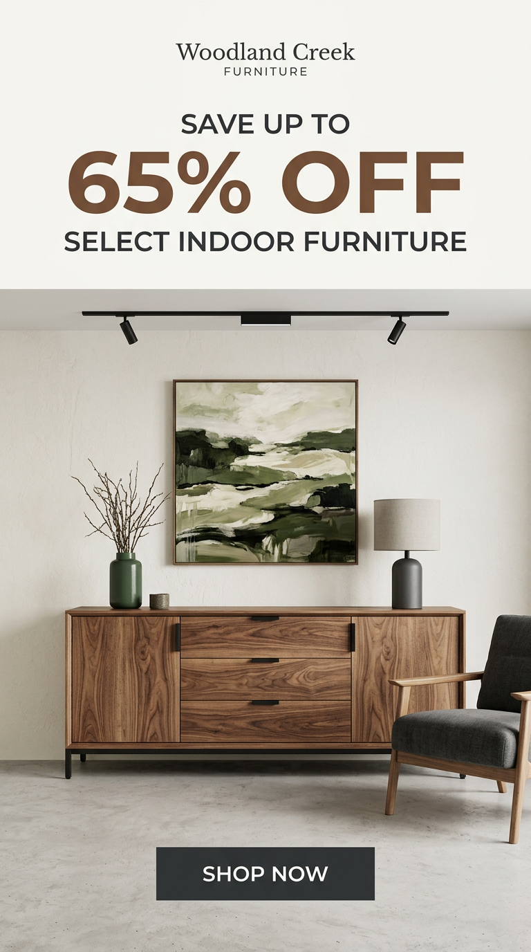Fall Sale - Up to 65% Off Select Indoor Furniture