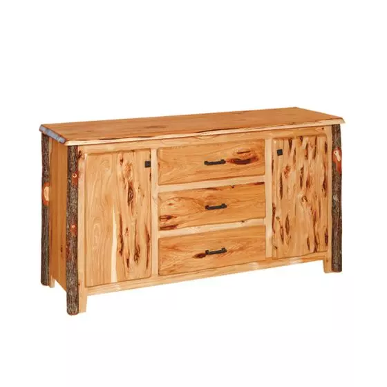 SARANAC HICKORY WARDROBE DRESSER