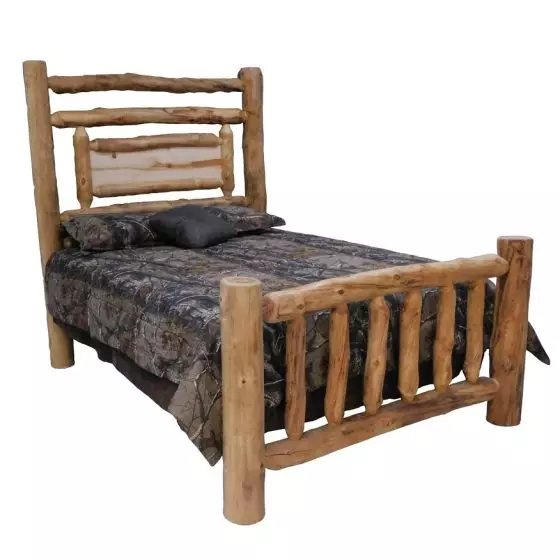 BEARTOOTH ASPEN RIVERSIDE ACCENT TRADITIONAL LOG BEDS