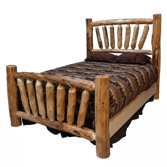 BEARTOOTH ASPEN SUNRISE TRADITIONAL LOG BEDS