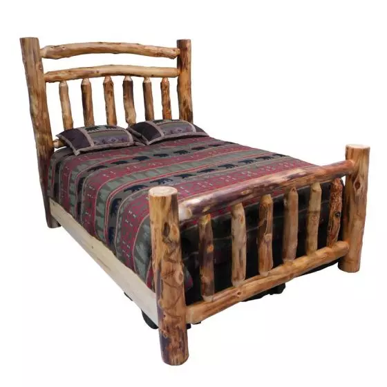 BEARTOOTH ASPEN TIMBERLAND ACCENT TRADITIONAL LOG BEDS