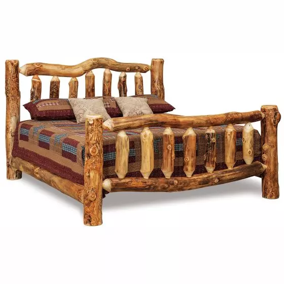 ASPEN HIGHLANDS SPINDLED LOG BED