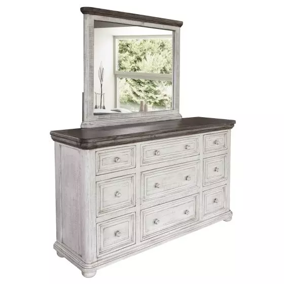 LUNA 9 DRAWER FARMHOUSE DRESSER