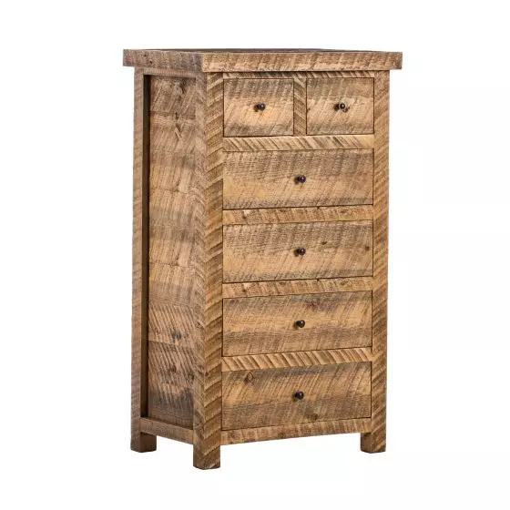 MOUNTAIN MILL 6 DRAWER DISTRESSED BACHELOR'S CHEST