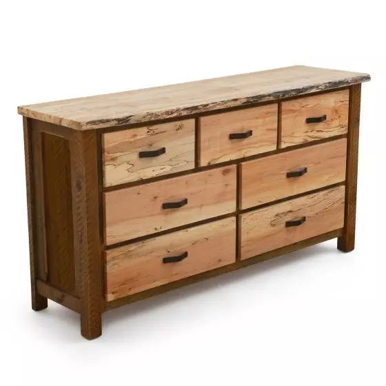 RUSTIC CHEVRON BARNWOOD DRESSERS