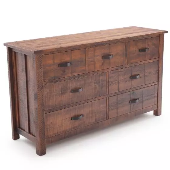 PRAIRIE PINES RUSTIC BARNWOOD DRESSERS