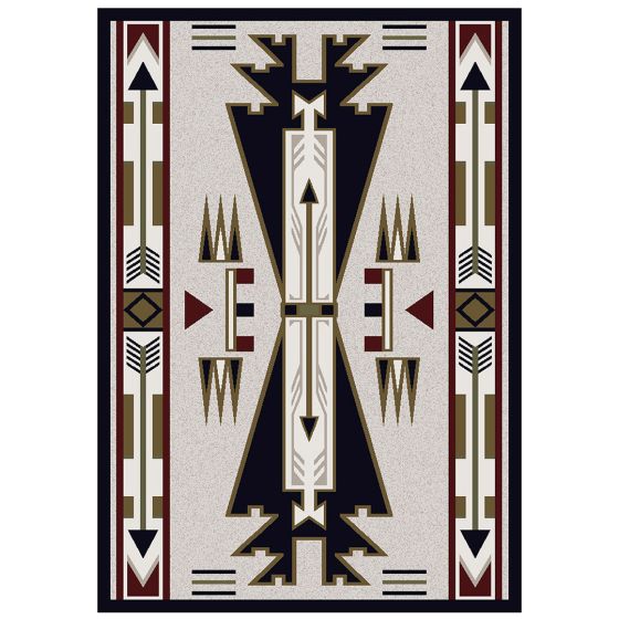 Horse Thieves Entry Rug - Natural