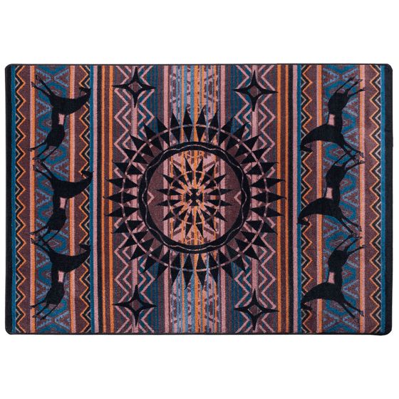 Ghost Rider Rug - Plum