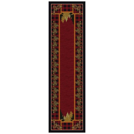 Plaid Woodsman Rug