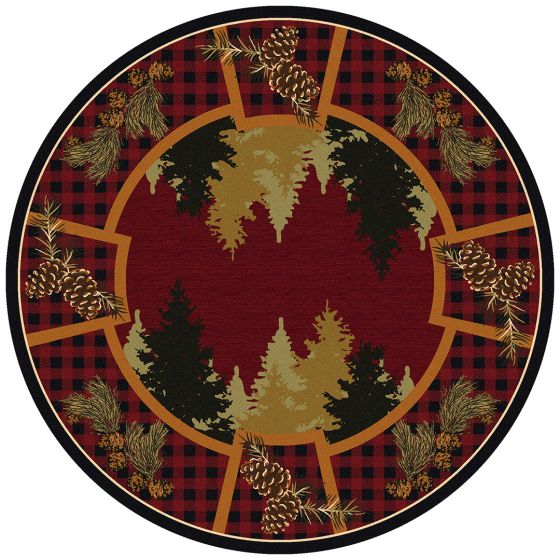 Plaid Woodsman Rug