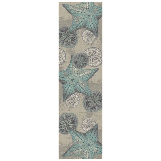 Shore Thing Rug - Ocean Blue