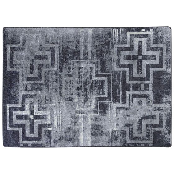 Distressed Bounty Rug - Asphalt