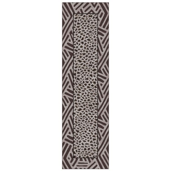 Saharan Roots Runner Rug - Earthenware