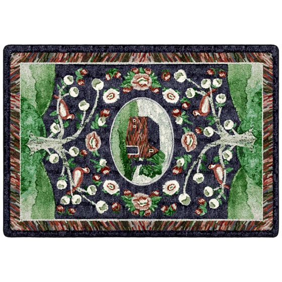 Home Sewn Entry Rug - Midnight