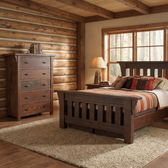 Barn Wood Chest: Some lifestyle images are created with AI for visualization purposes. Crafted from natural solid wood, each piece is unique and will vary.