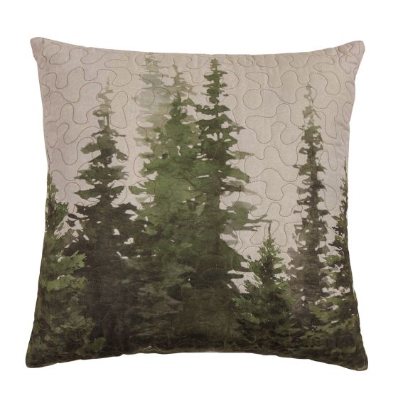 Bear Panels Decorative Tree Pillow