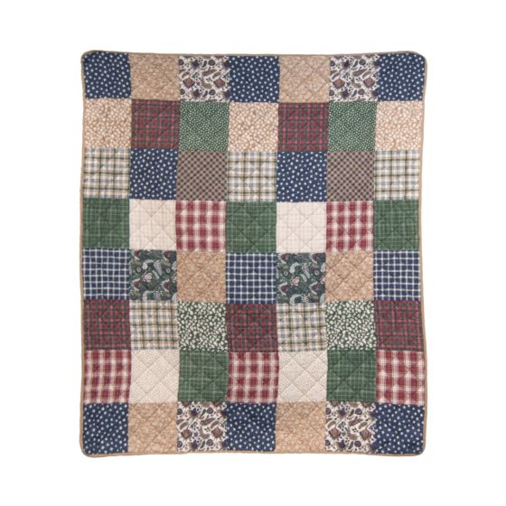 Rustic Paisley Throw Blanket