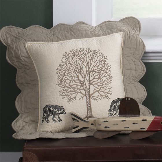Bear Creek Decorative Bears Pillow