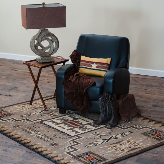 Storm Catcher Rug - Chestnut