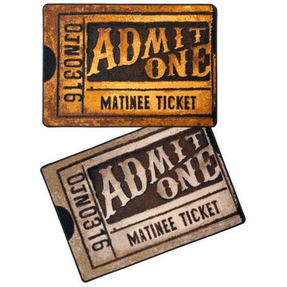 Admit One Entry Rugs