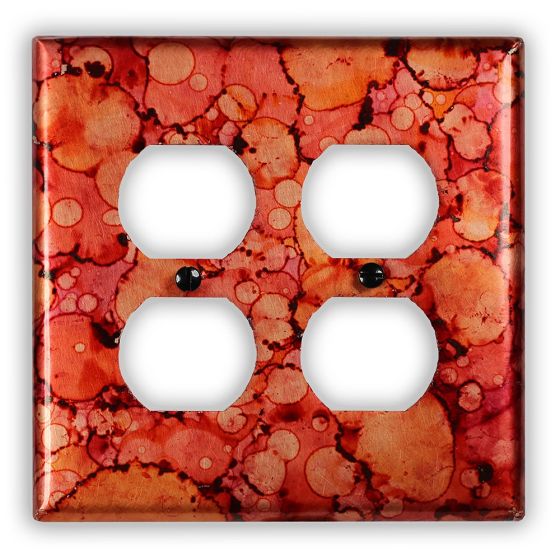Autumn 2 Outlet Copper Switch Plate