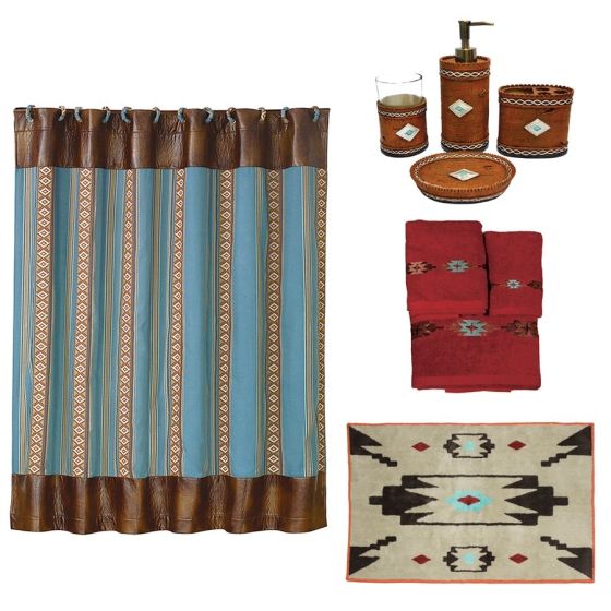 Aztec Bathroom Set