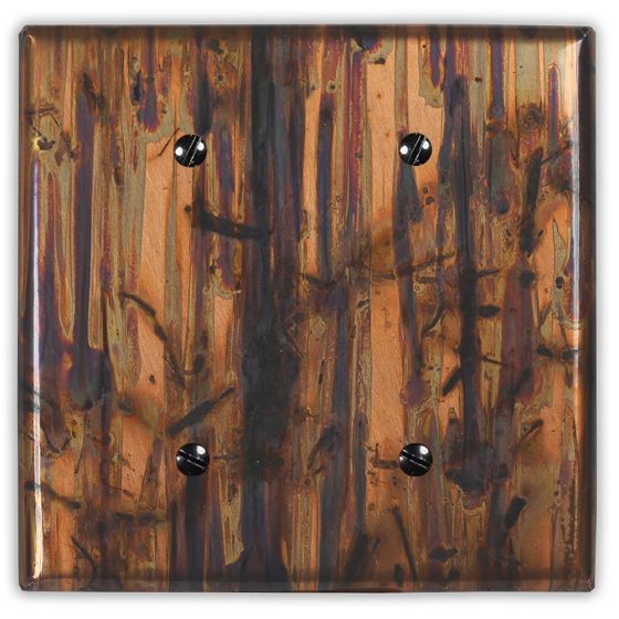 Bamboo Forest 2 Blank Copper Switch Plate