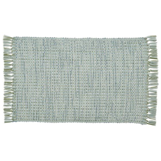 Barely Blue Basketweave Placemat