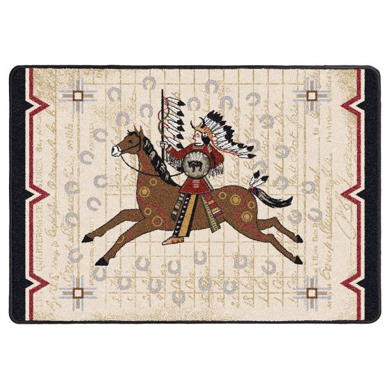 Battle Records Rug - Multi