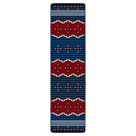 Big Chief Blue Rug