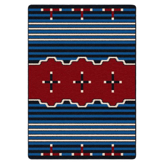 Big Chief Blue Rug