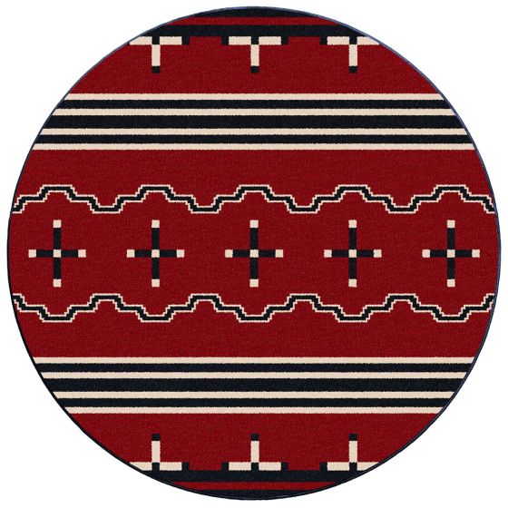 Big Chief Rug - Red