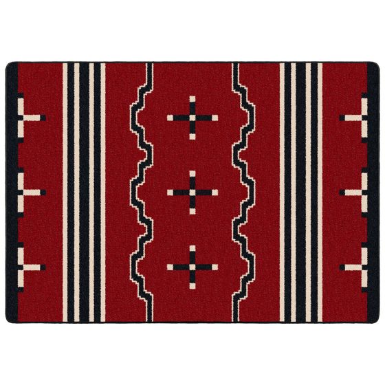 Big Chief Red Entry Rug