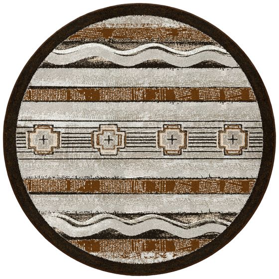 Brand New Old School Rug - Earthenware