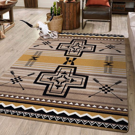 Brazos Rug - Old Gold