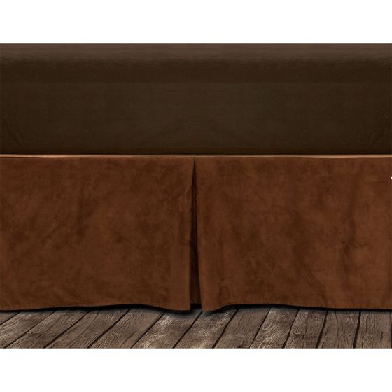 Copper Microfiber Bedskirt
