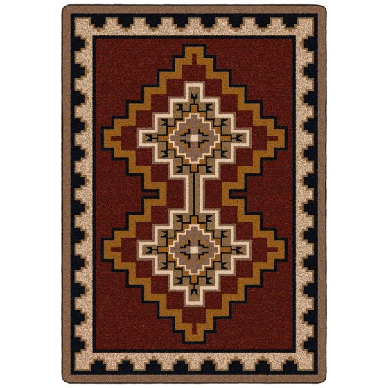 Fire Lane Rugs Council Fire Rug Collection - Southwestern Rugs