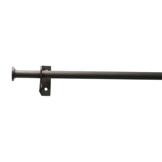 Wrought Iron Plain Curtain Rod w/Hardware