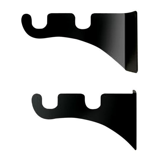 Wrought Iron DB Curtain Brackets