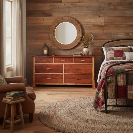 LEELANAU CRAFTSMAN NATURAL WOOD DRESSER