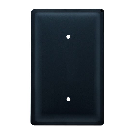 Wrought Iron Plain Single Solid Electrical Cover