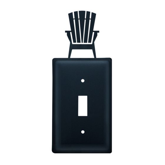 Wrought Iron Adirondack Single Switch Cover