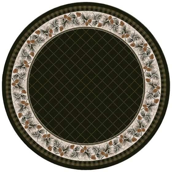 Evergreen Area Rug - Pine