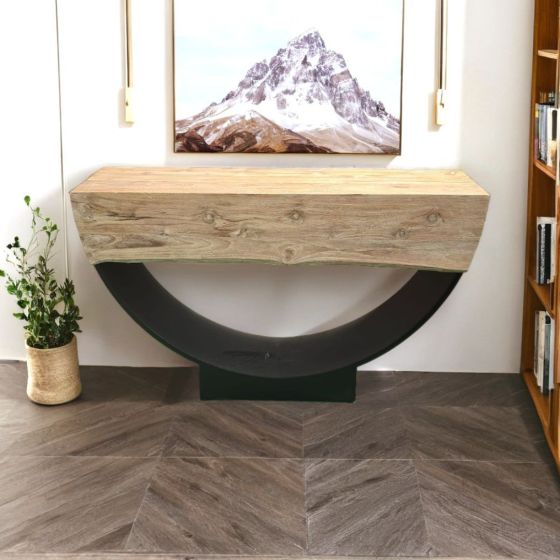 Picture of Exotic Reclaimed Hardwood Console Table