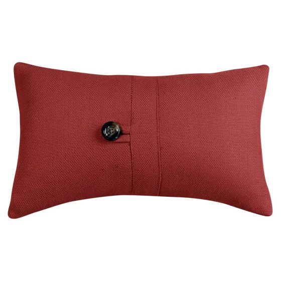 Prescott Red Oblong Pillow