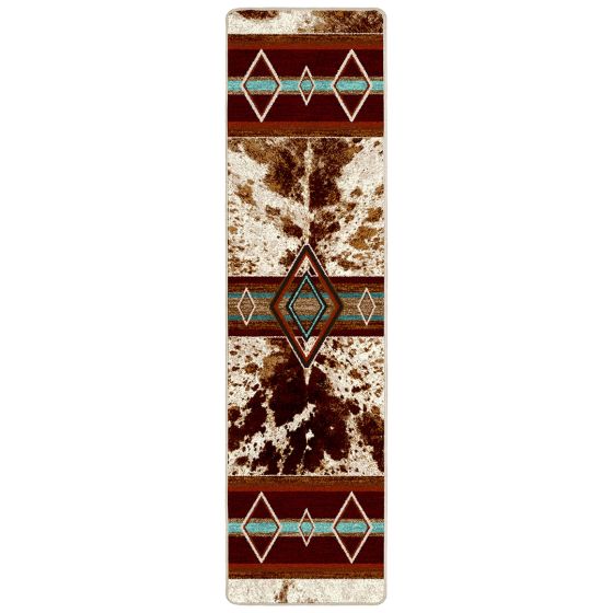 Fire Hide Runner Rug