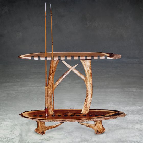 Antler Fishing Rod Rack