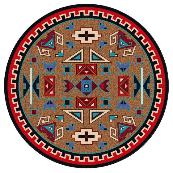 Four Rams Rug - Bright