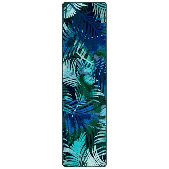 Fronds Runner Rug - Green